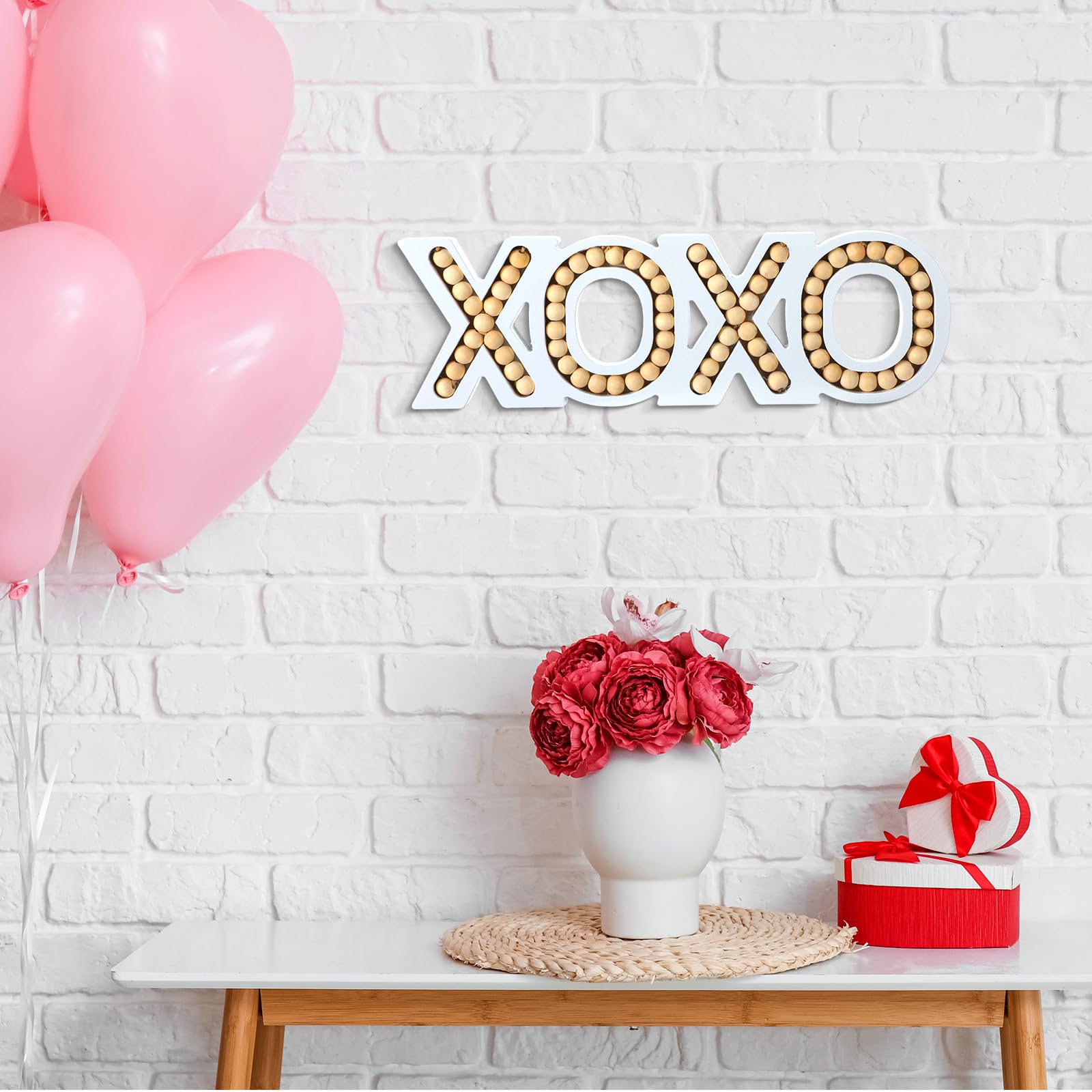 Valentine decor gift XOXO sign for weddings and housewarming