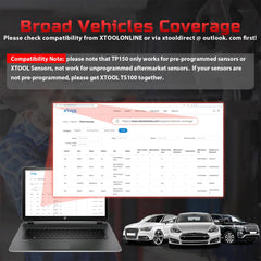 TP150 OBD relearn interface