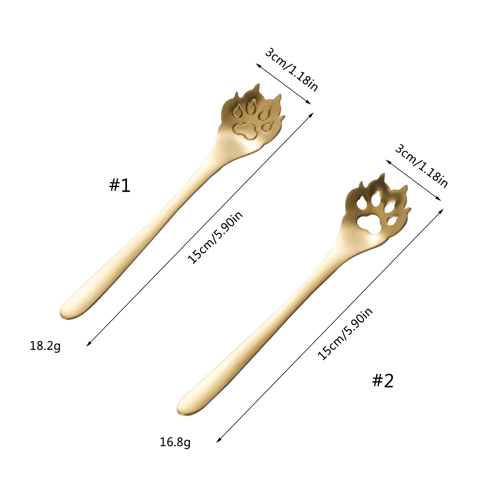 XUYUH coffee spoon 15x3 cm for parties and home use