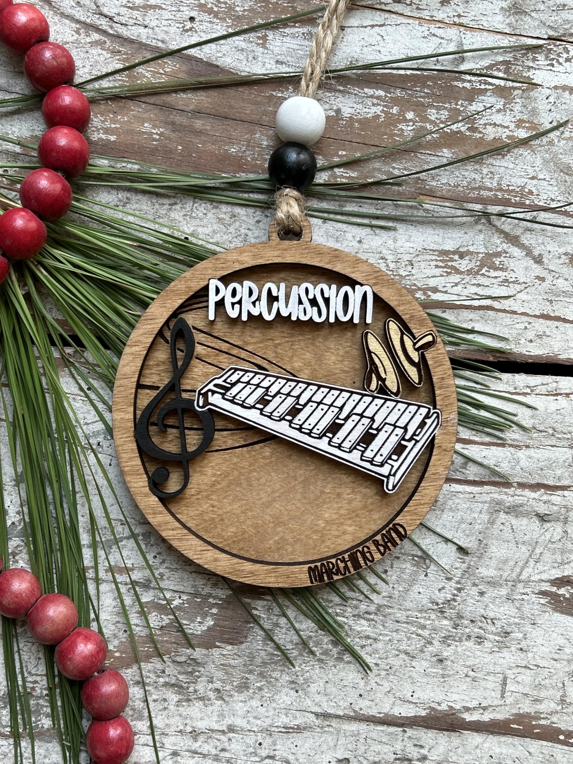 Xylophone triangle keyboard ornament for pit ensemble accessory