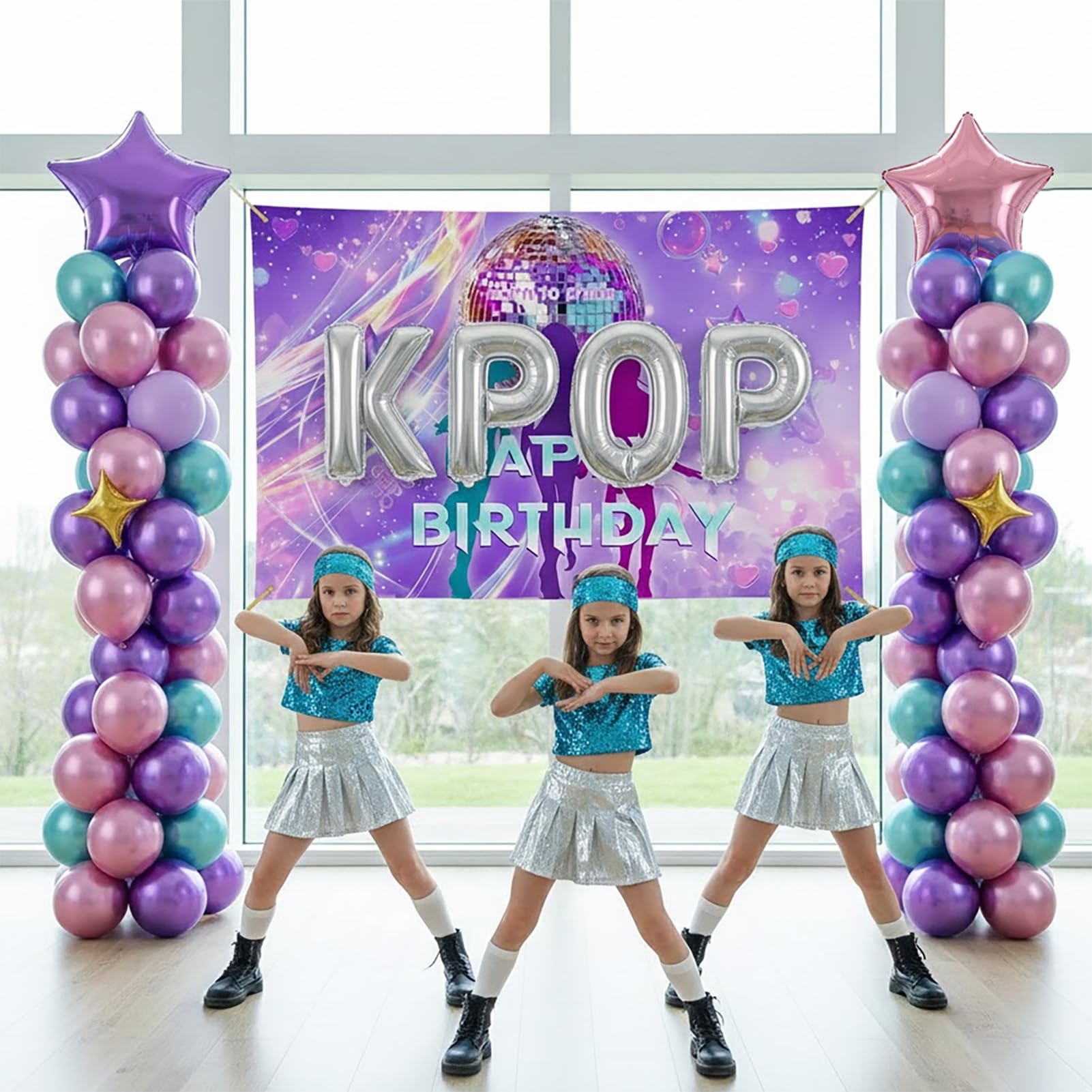 Y2K retro modern fusion color scheme backdrop