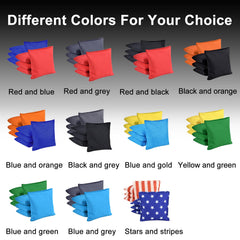 cornhole bags weather resistant colors designs yaaduo
