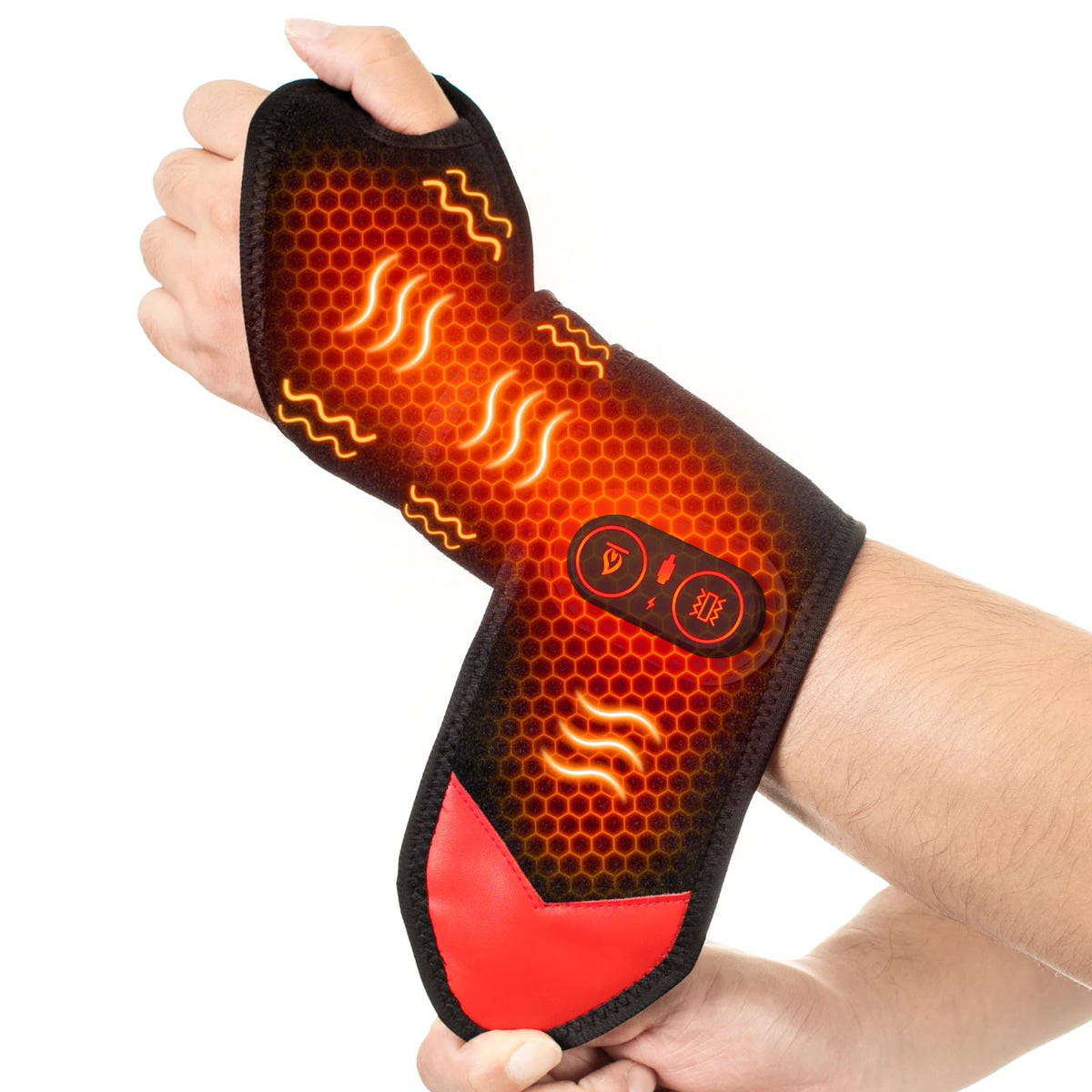 Yabuu cordless wrist hand heating pad for carpal tunnel