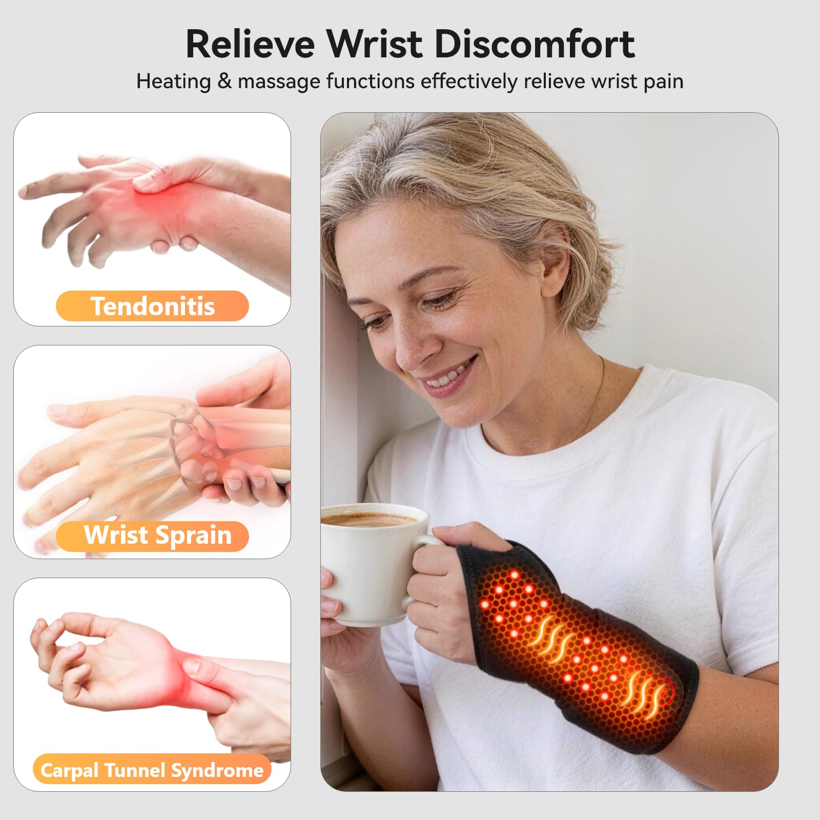Cordless heating pad by Yabuu with 3000mAh battery