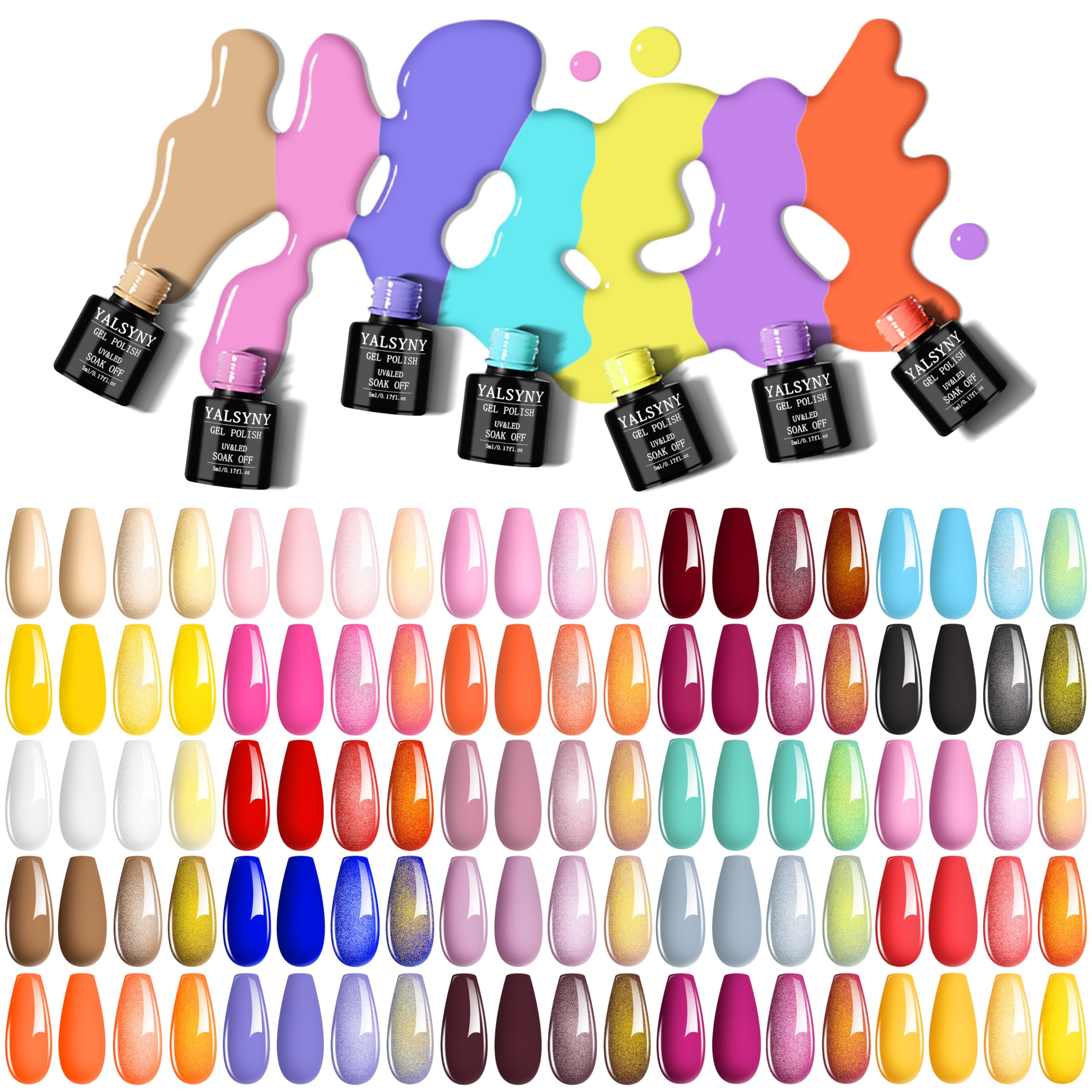 YALSYNY UV light nail dryer in the kit