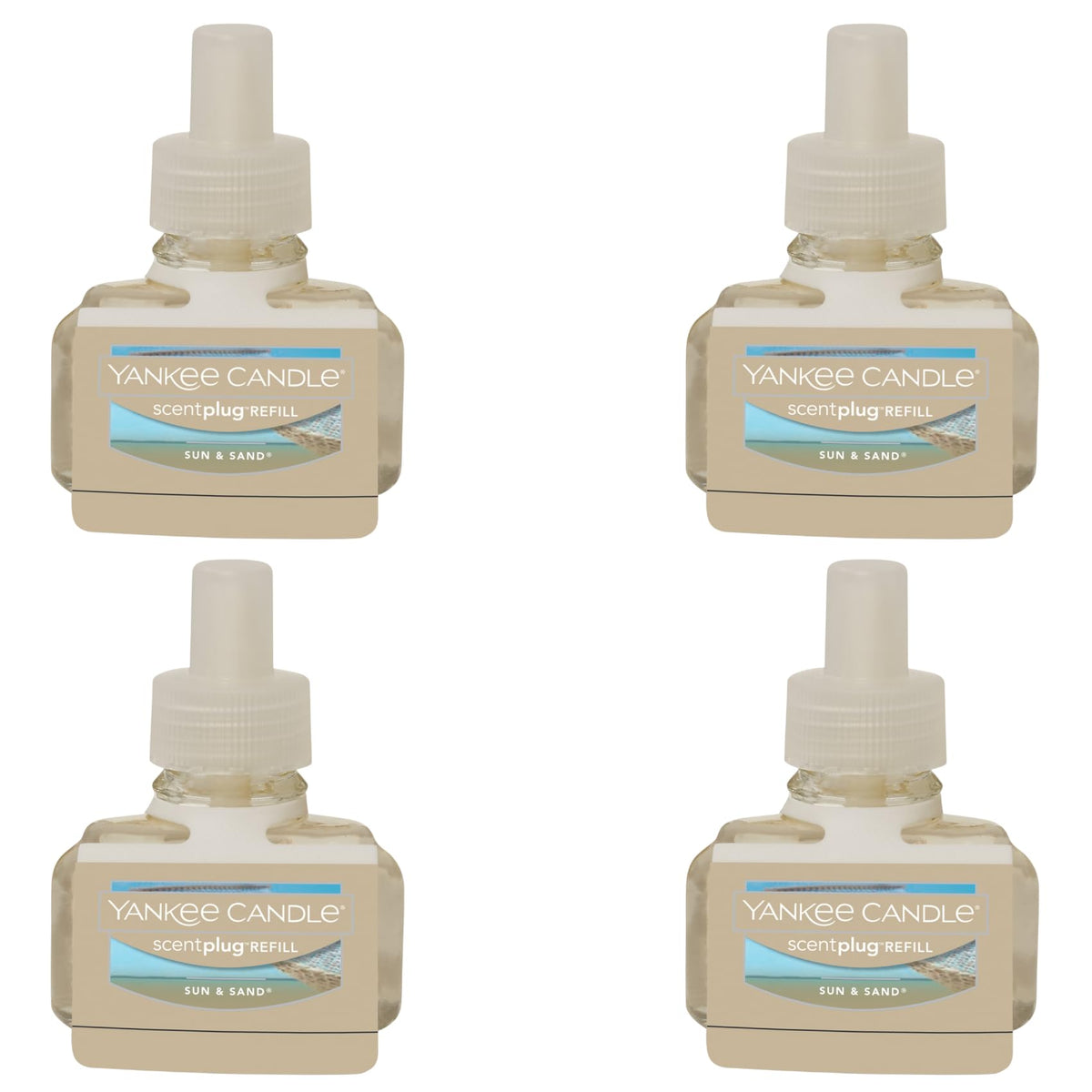 Yankee Candle Sun and Sand ScentPlug Refill 4-Pack image 1