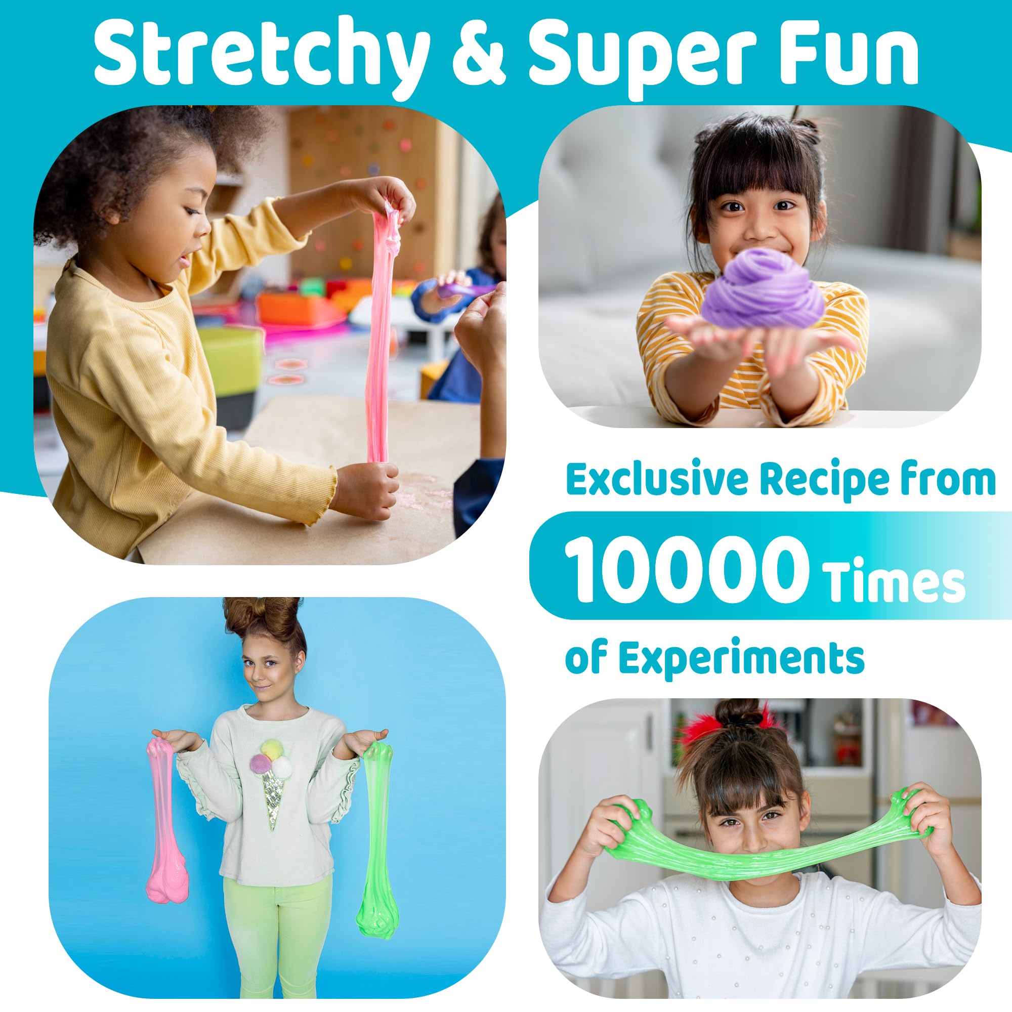 Gift ready YasTant slime kit for toddlers in sealed box