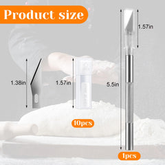 Stainless steel bread knife dough scoring tool YBEATY