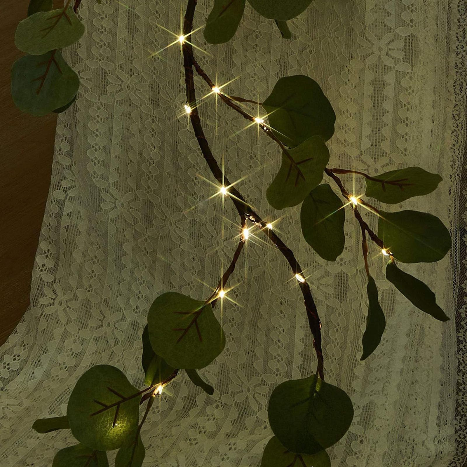 Year-round decorative olive vine for home decor