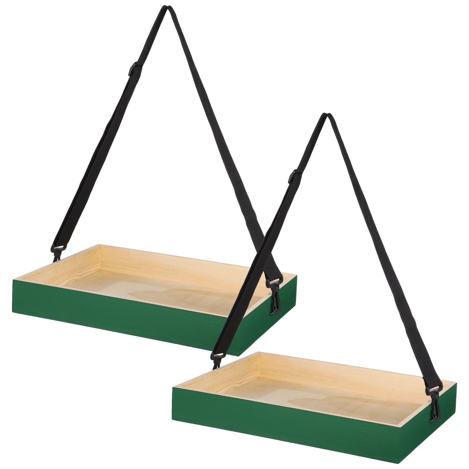 green festival decor trays for St Patrick's Day and parties