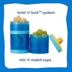 twist n lock system for whiskware snack containers