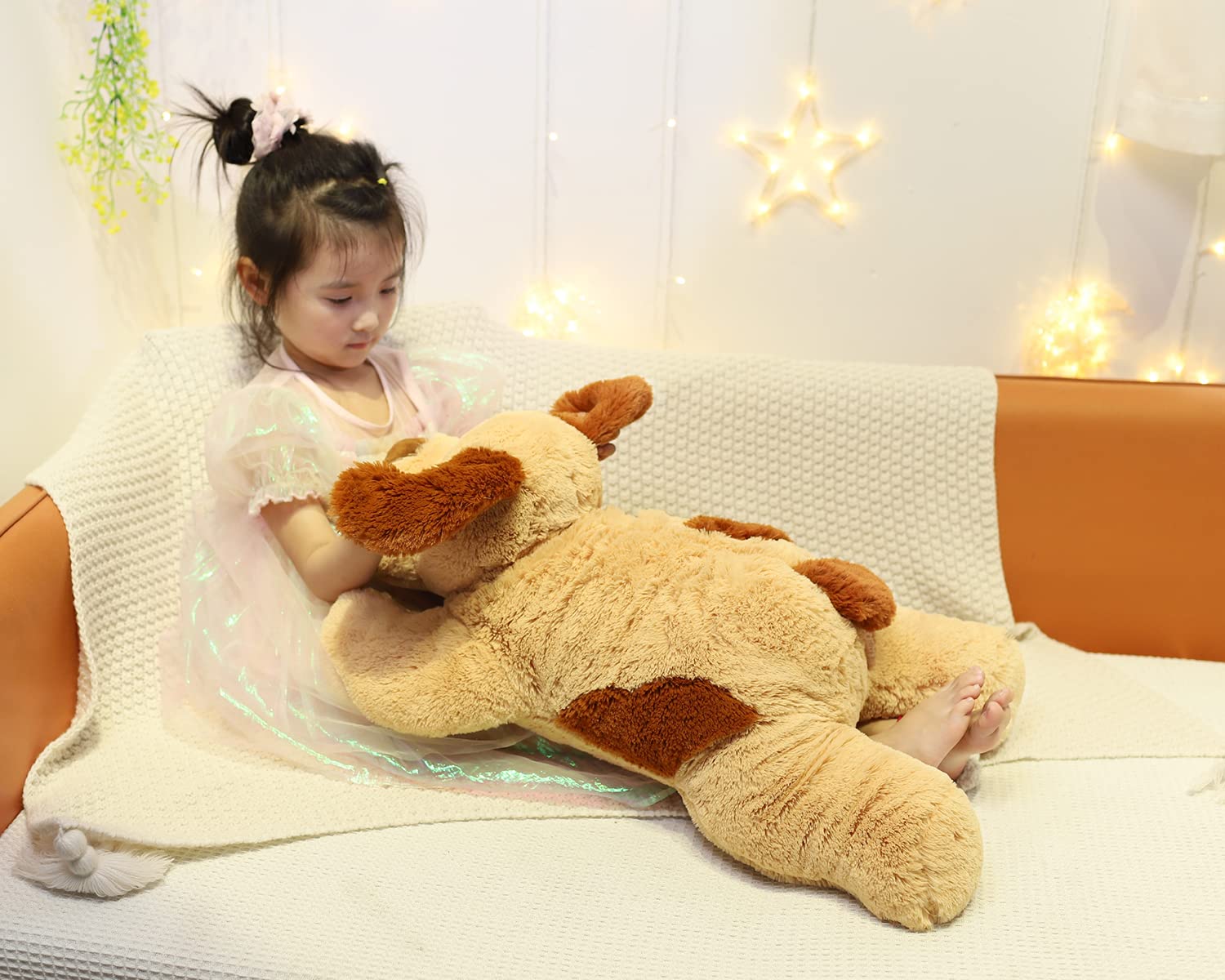 YESGIRL dog stuffed animal large size for adults kids