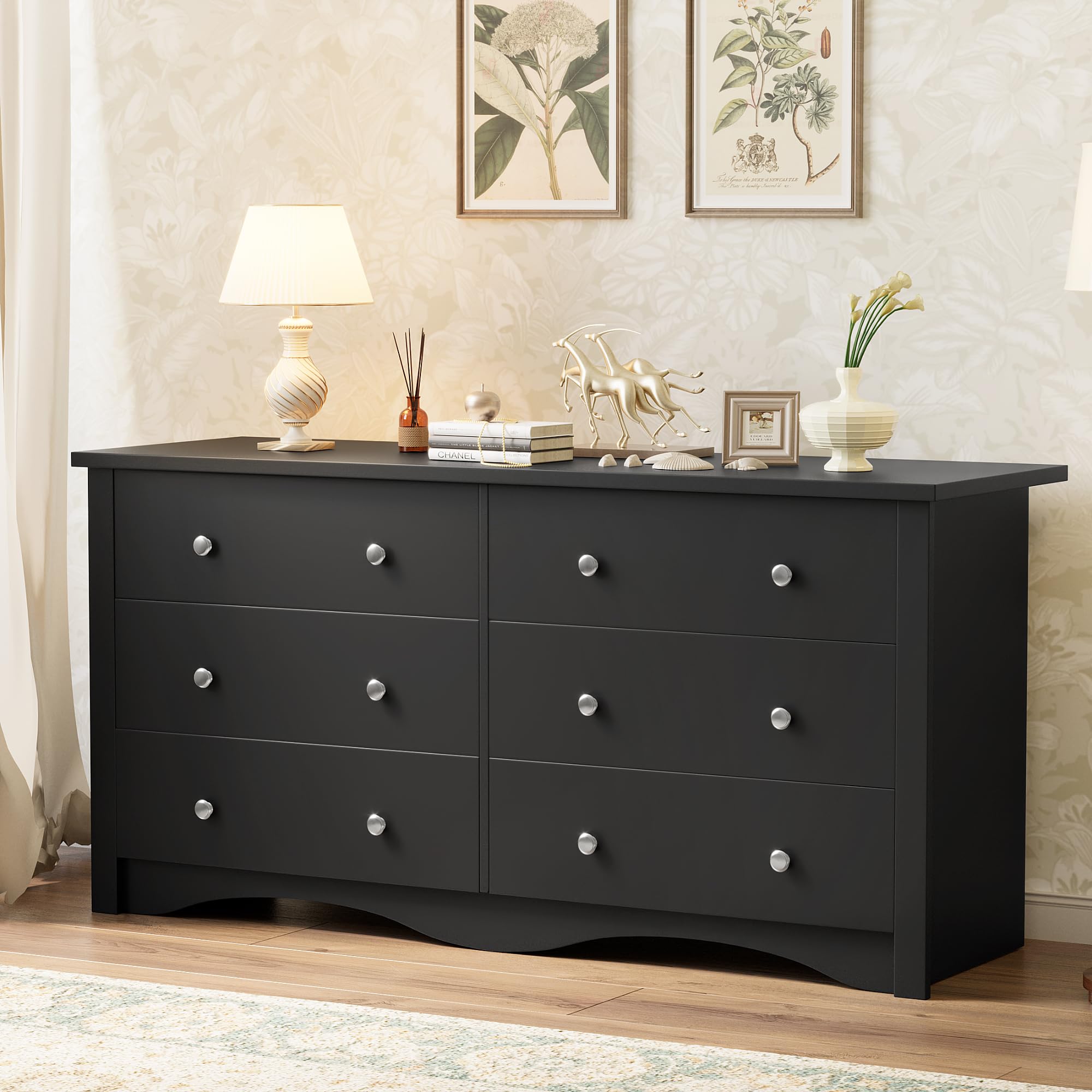 YESHOMY bedroom dresser top supports up to 200 pounds