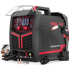 YESWELDER 160A MIG Welder with LED display and controls