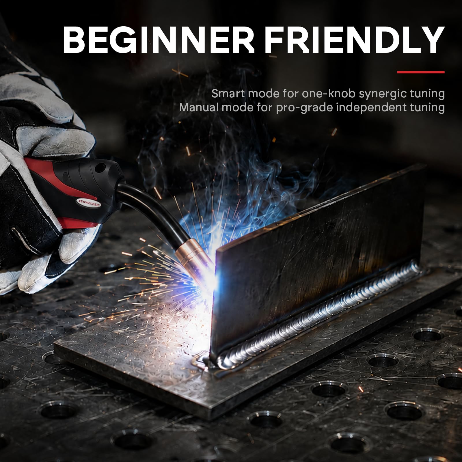 YESWELDER Flux Core MIG welding option