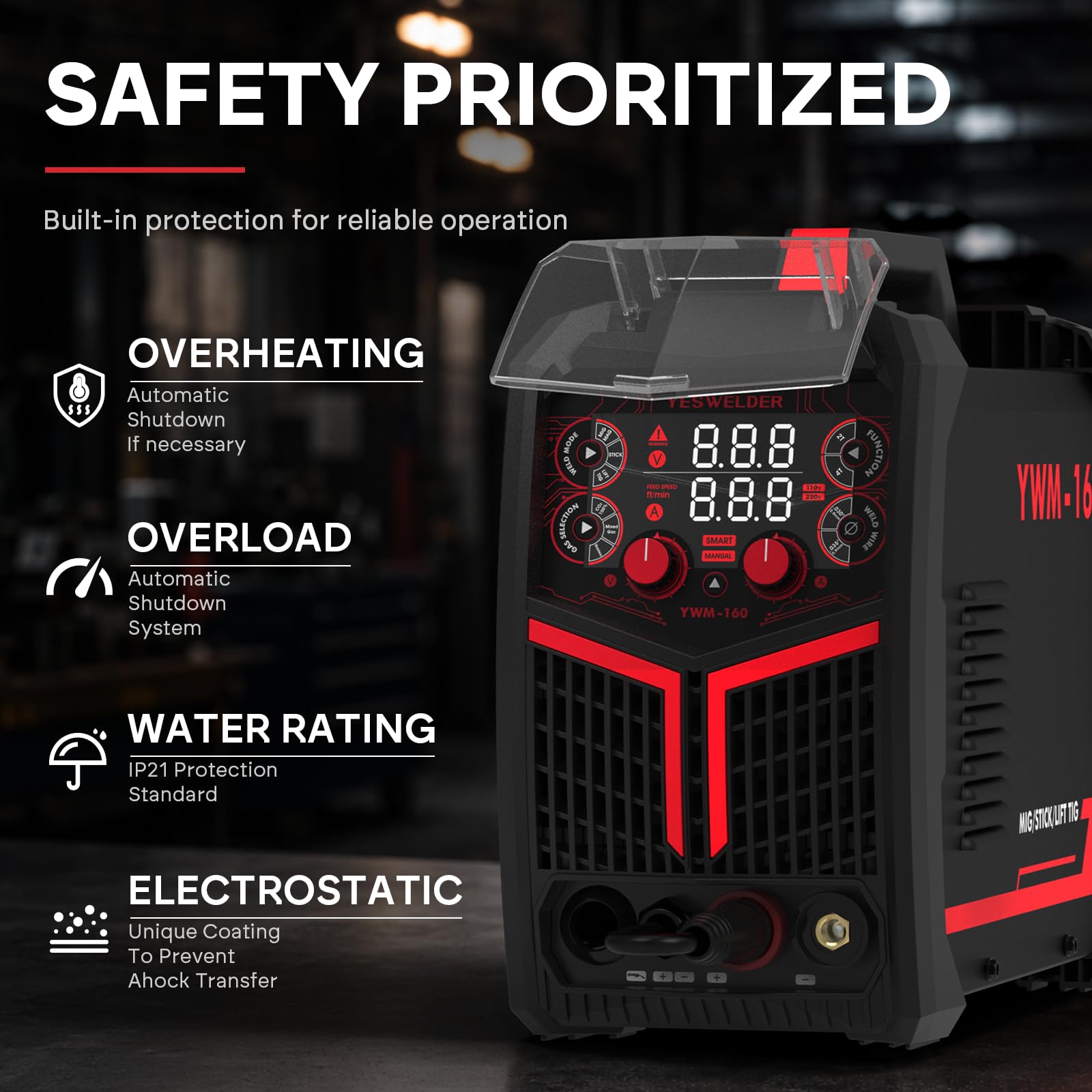 YESWELDER 4-in-1 welding machine overview