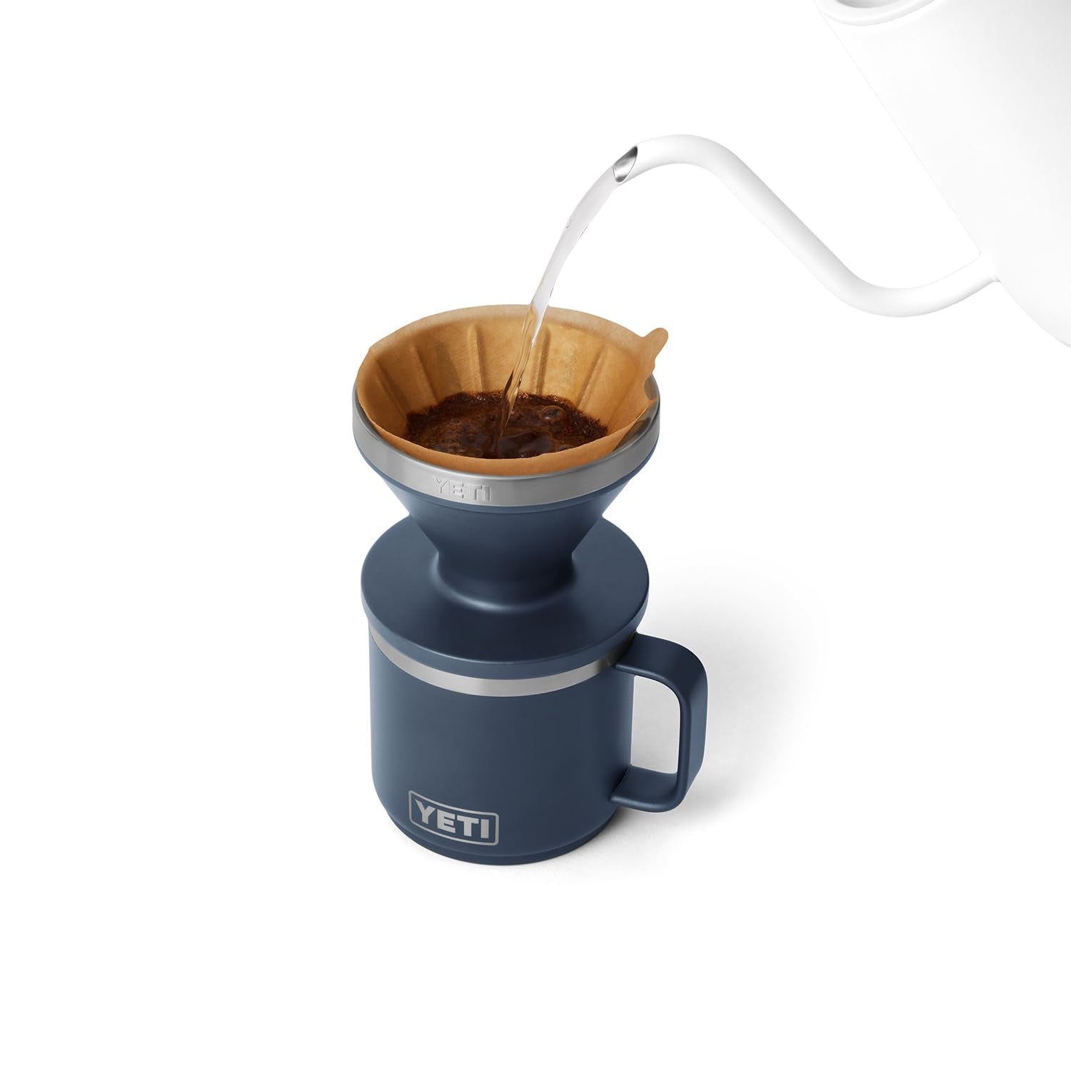 Rambler 14 oz mug stackable base for space saving