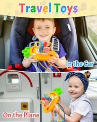 ABS material BPA free safe for 18+ months and easy cleaning