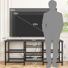 TV stand dimensions 47-2in length 11-8in width 21-6in height