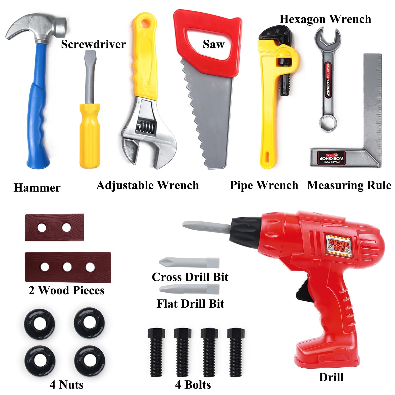 ASTM safety compliant YICORO tool set