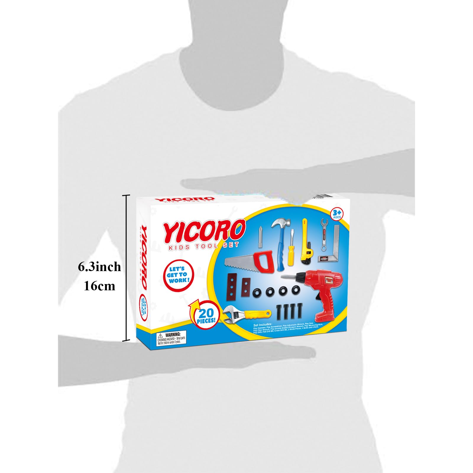 Small hands friendly tool set by YICORO