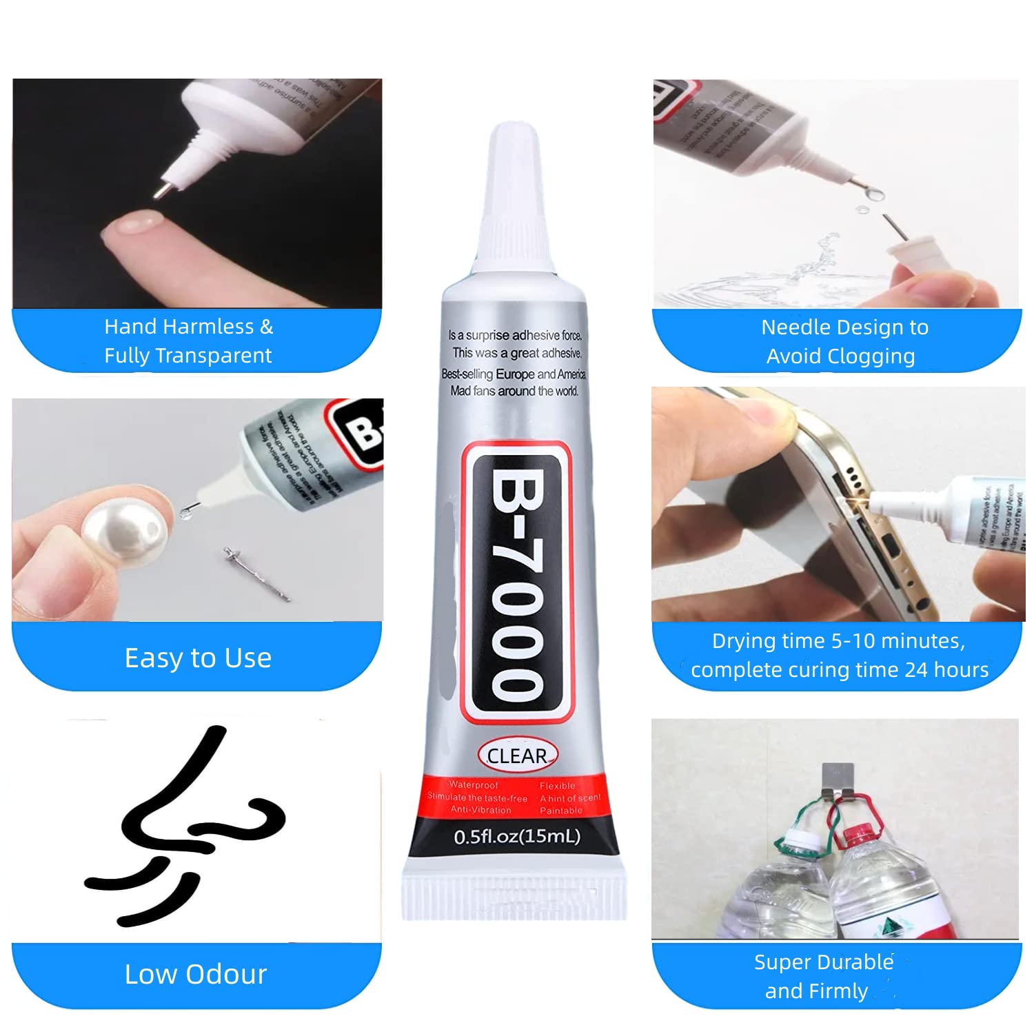 B7000 15ml clear gel glue electronics