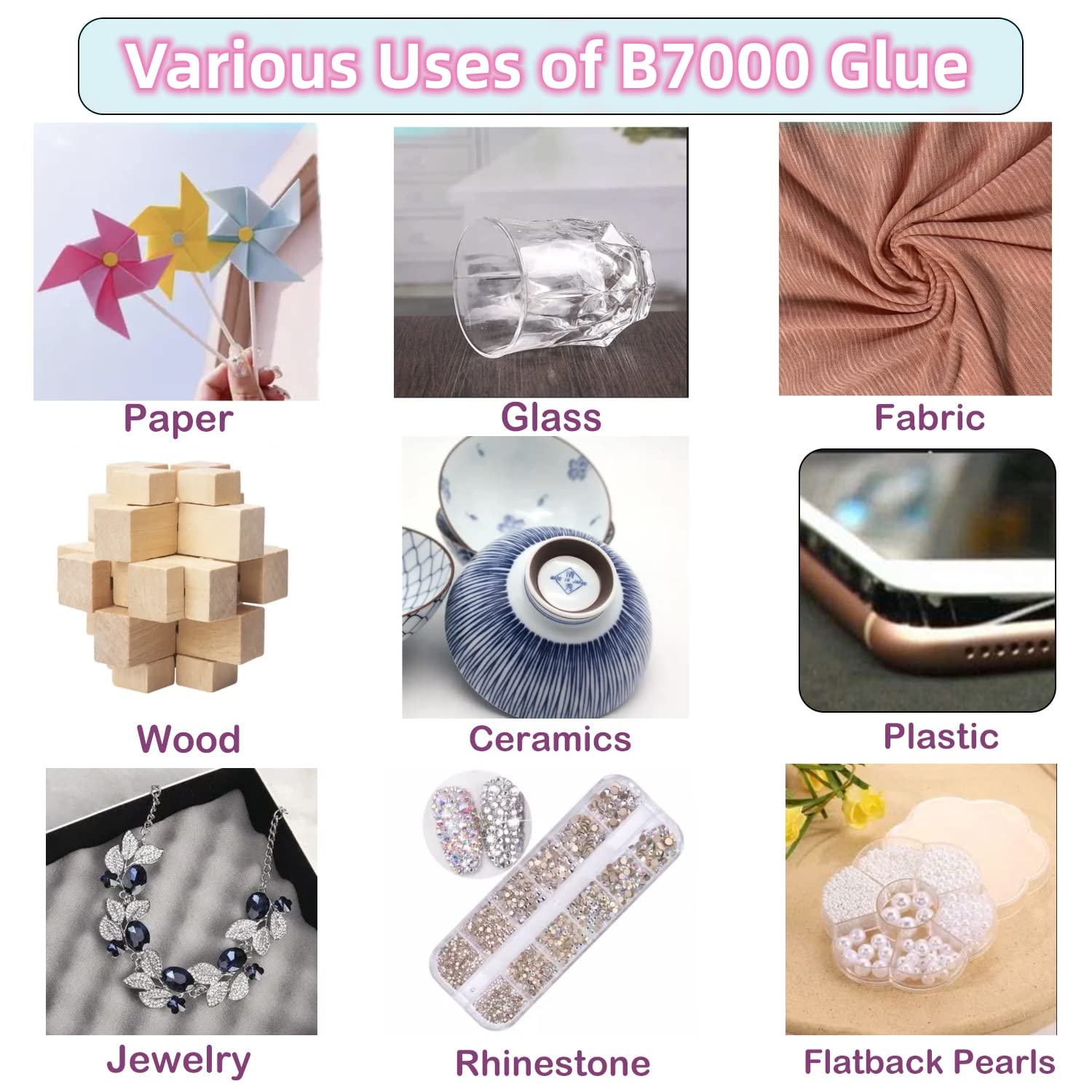 Transparent waterproof flexible glue for textiles and shoes