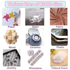 Transparent waterproof flexible glue for textiles and shoes