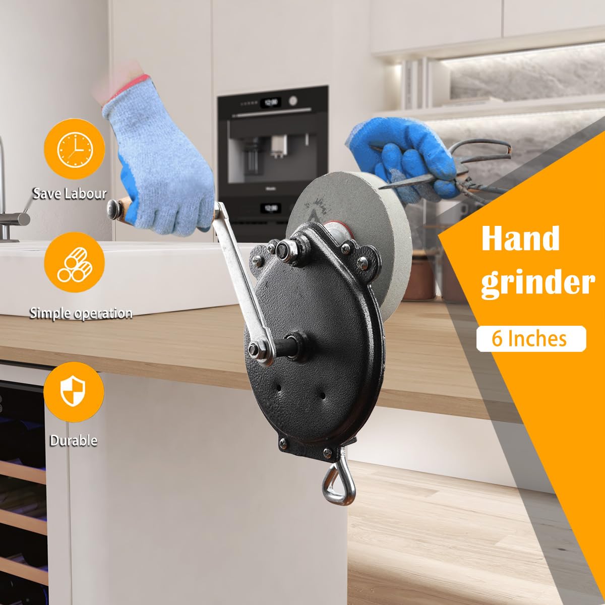 YILIKISS knife sharpener 6 in length example
