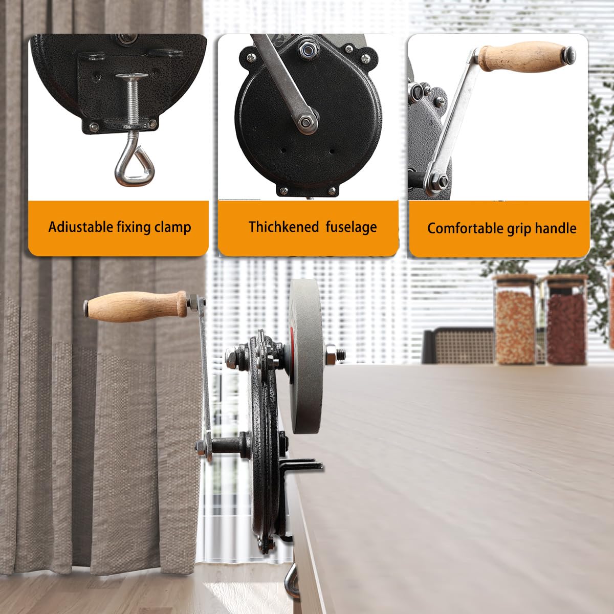 YILIKISS garden tool sharpener suitability