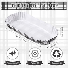 Disposable paper hot dog trays grease resistant