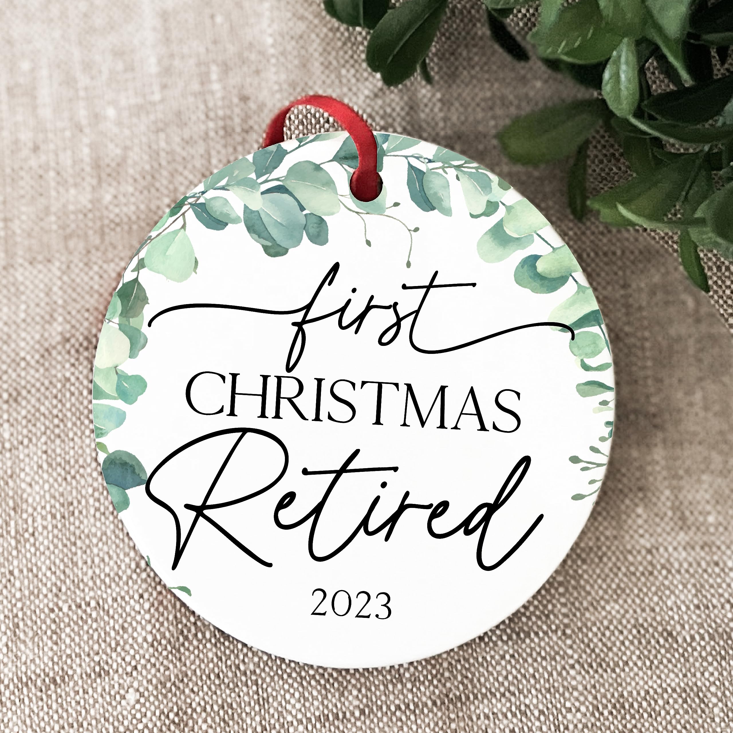 Christmas keepsake ornament for retirement Yippee Daisy