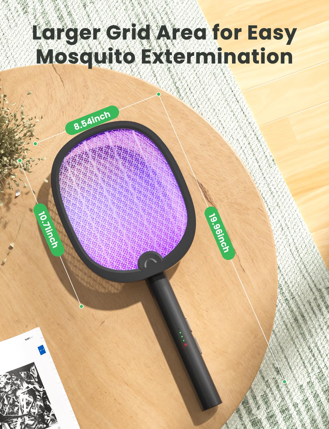 4000V pest killer with attractant light