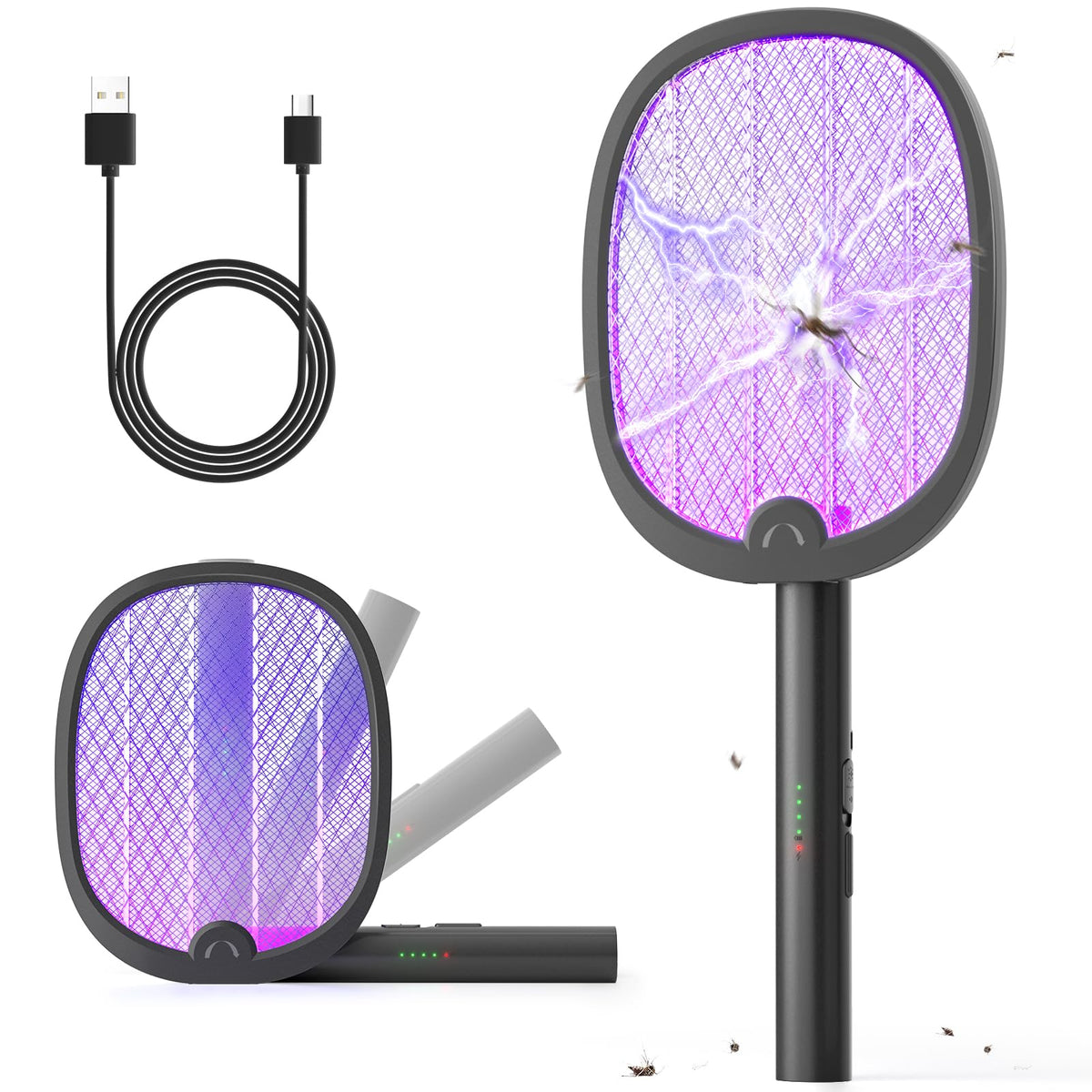 YISSVIC electric fly swatter in black