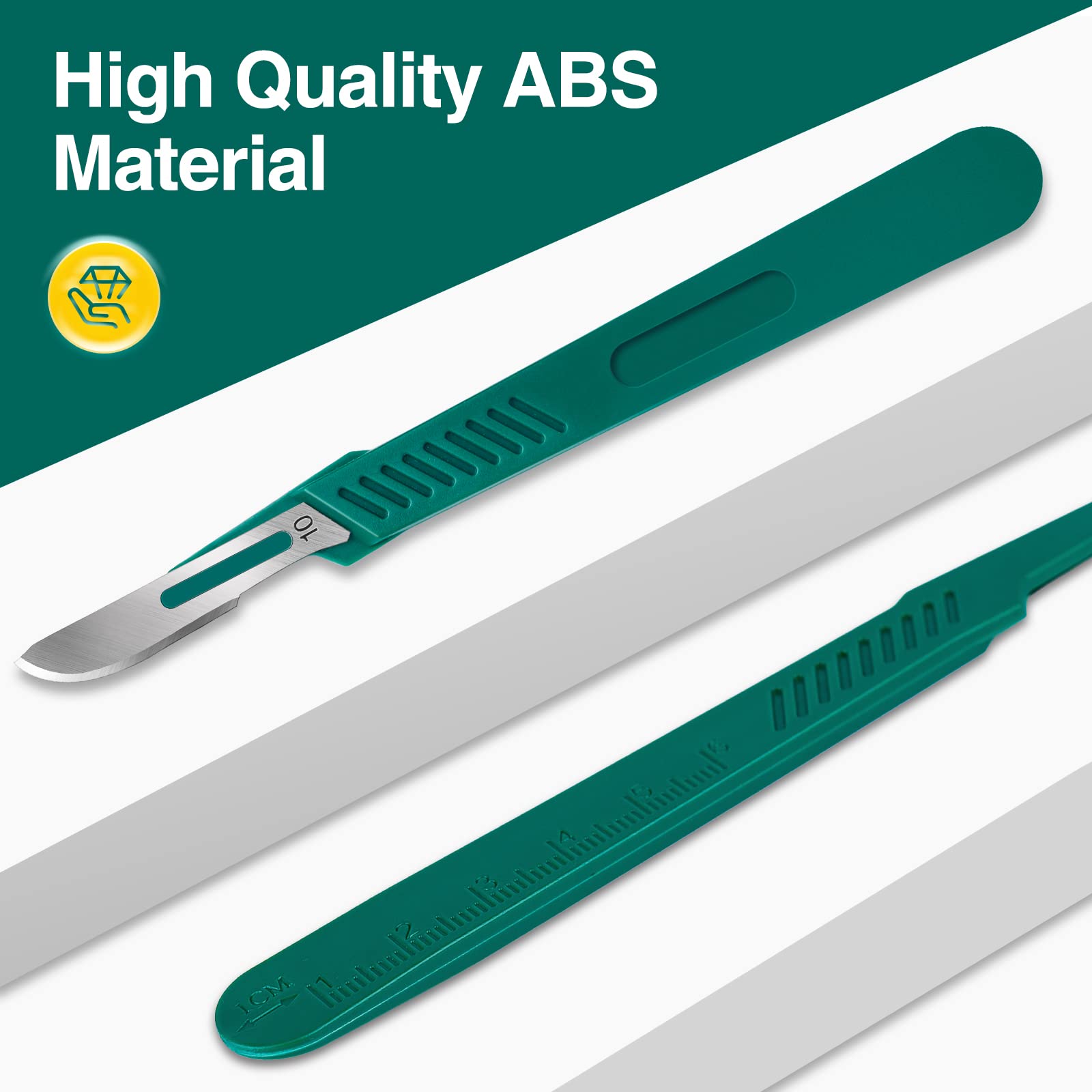 Disposable blades with 6 cm ruler YixangDD