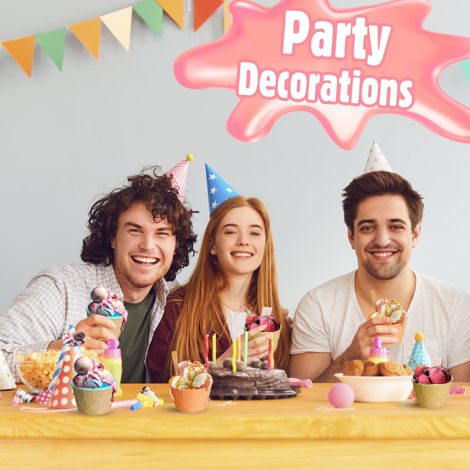Party ready dessert cups from Yiyiring 8 sets for celebrations