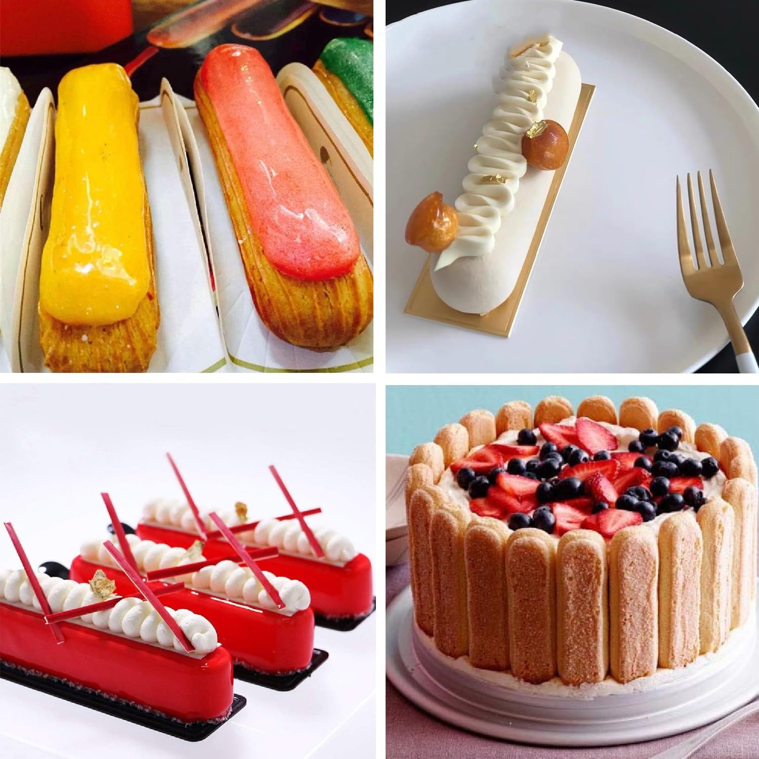 Flexible nonstick silicone baking mould by YJWYDM