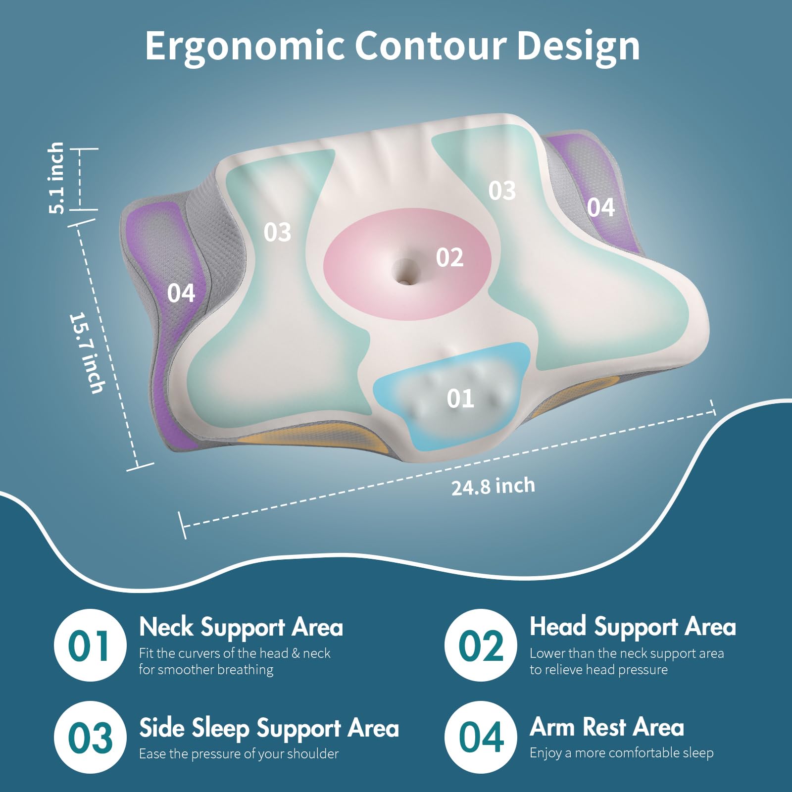Cooling ice silk pillowcase with breathable fabric
