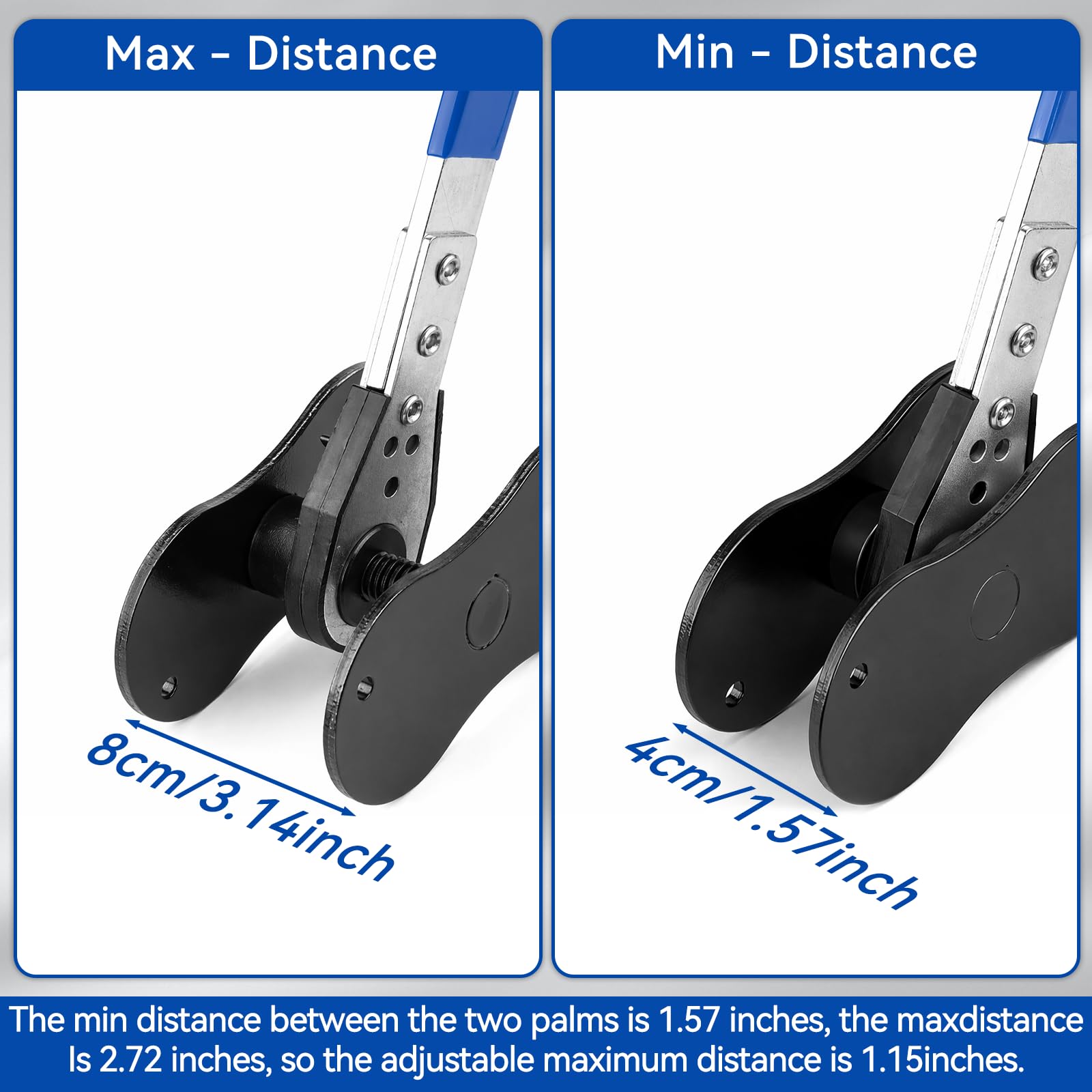Universal compatibility with disc brake calipers