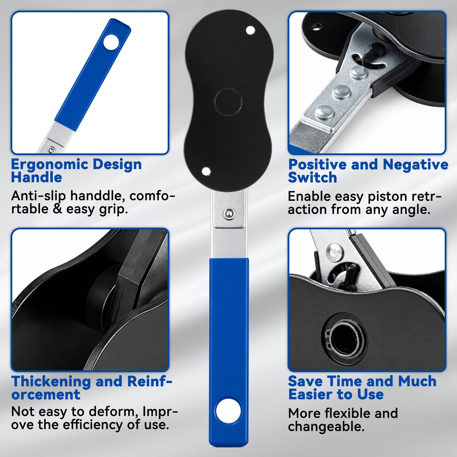 Two storage hooks included with Yofond brake tool