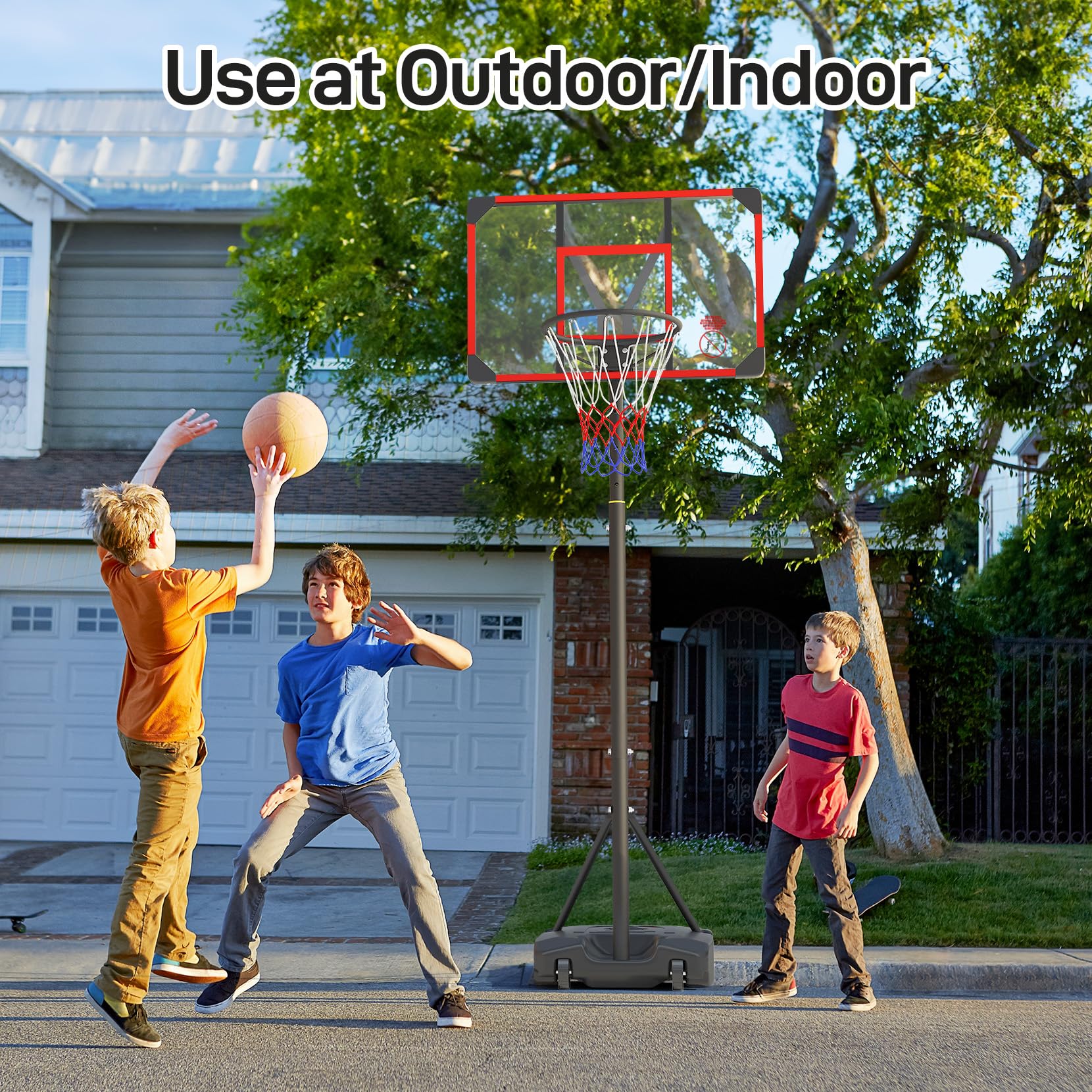 Height adjustable 12 levels Yohood hoop