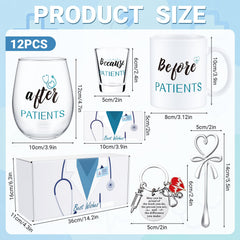 Yoiemivy stemless wine glass part of gift set