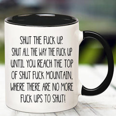 YOLANDEEUROKOK novelty coffee mug ergonomic handle