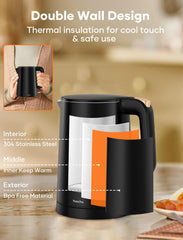 Yoochu 1000W kettle rapid boil indicator LED