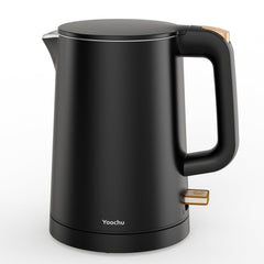 Yoochu small electric kettle black 0.8L exterior