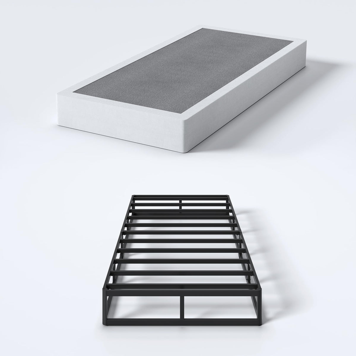 YORMDMO 8 Inch Twin Box Springs sturdy twin bed box spring