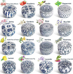 YOROXRG scented candles 16 pack travel tin 2.5oz image 2