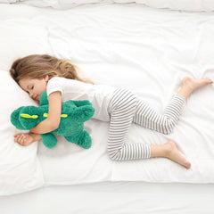 YOUBLEK green dinosaur plush pillow toy 16 inch