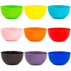 Kids plastic bowls by Youngever for meals and snacks