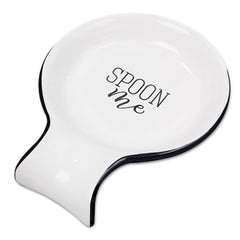 Young's Inc ceramic spoon rest on stove top